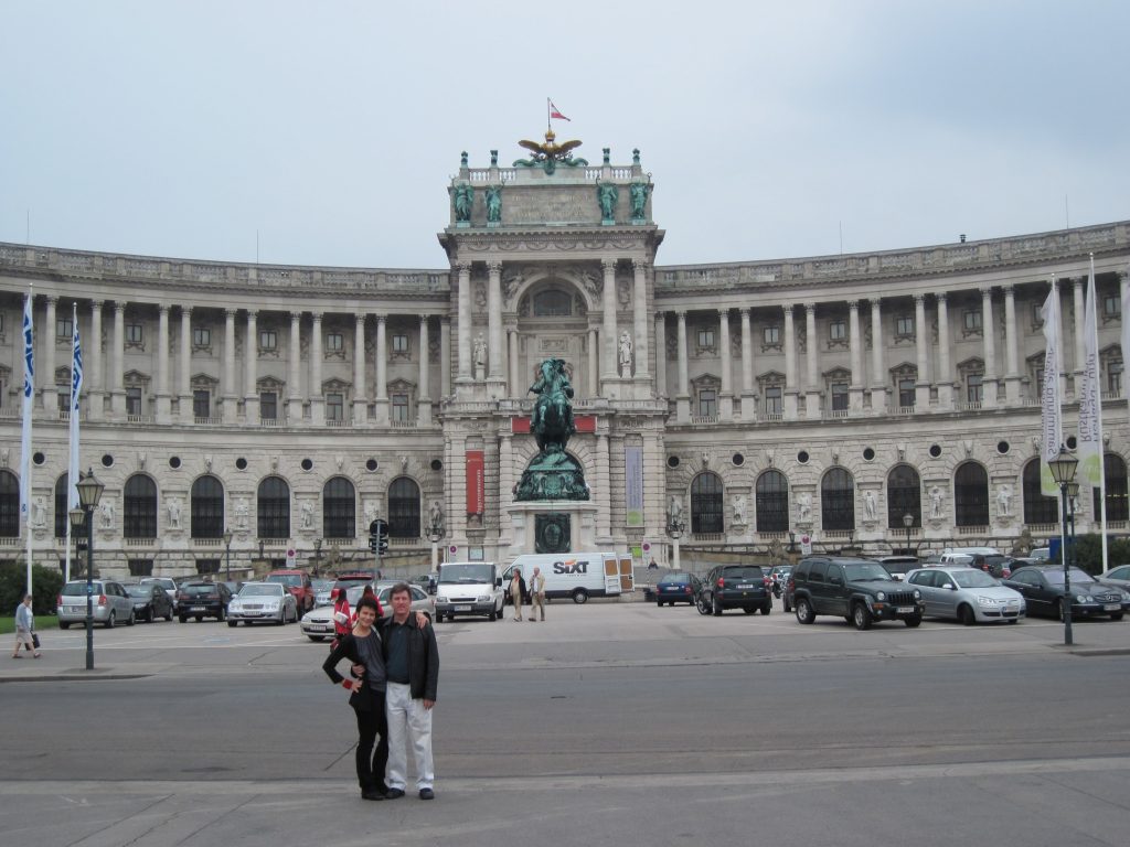 Hofburg Palace in Vienna, Austria