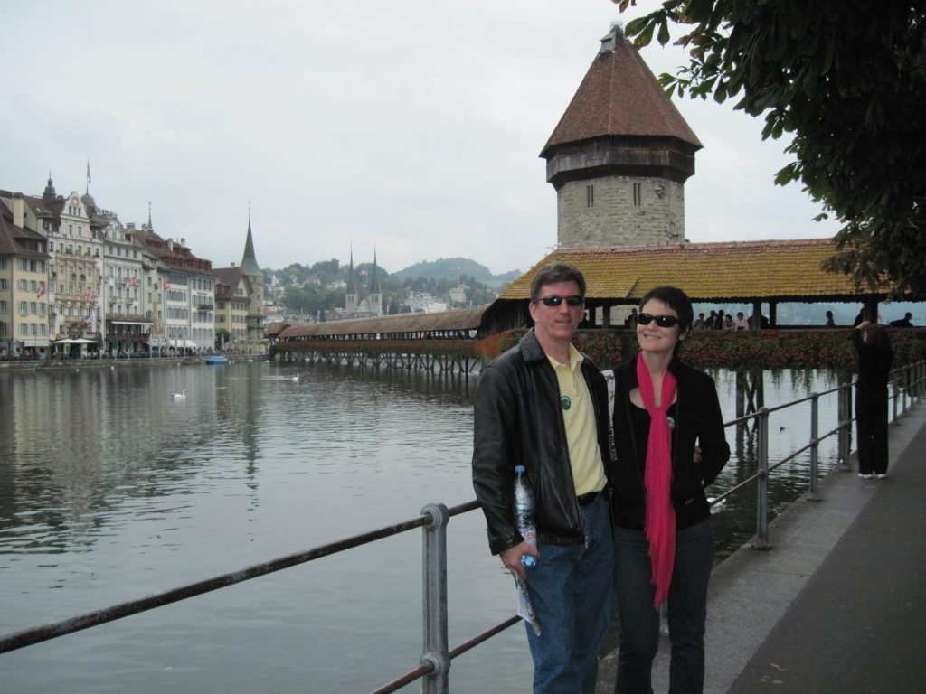 Jerry and Roanne in Lucerne, Switzerland