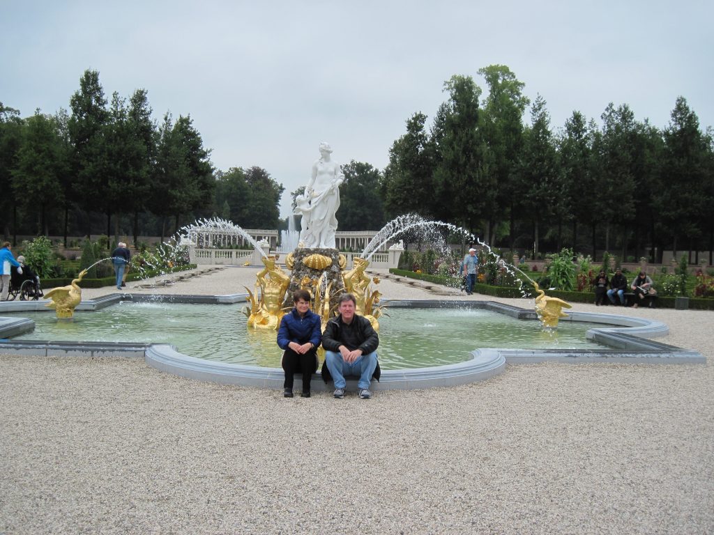 Roanne and Jerry at Palaise Het Loo, The Netherlands