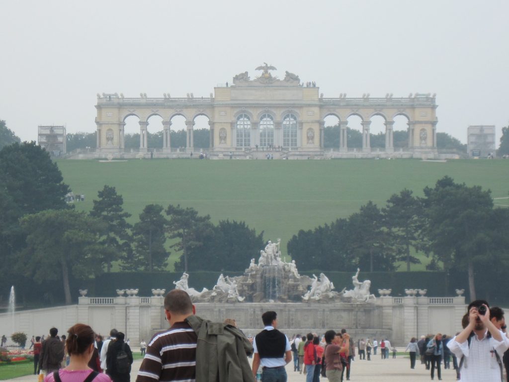 At Schönbrunn Palace, Austria